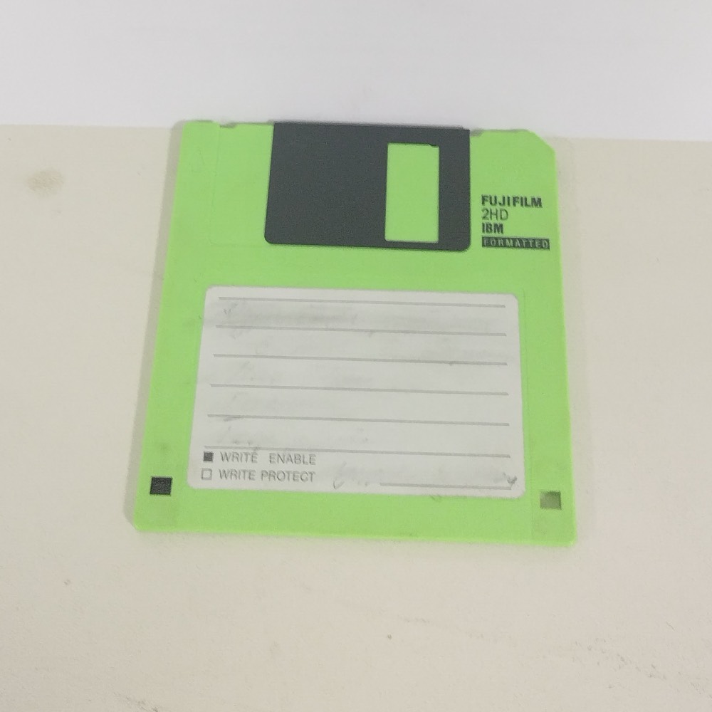 3½-inch floppy